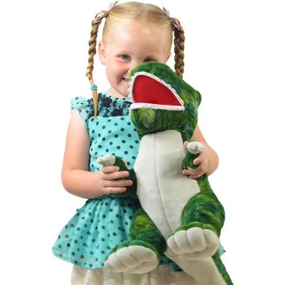 Dinosaur Stuffed Animal T-Rex and 5 Little Dinos for Boys & Girls -Plush Stuffie - Picture 4 of 6